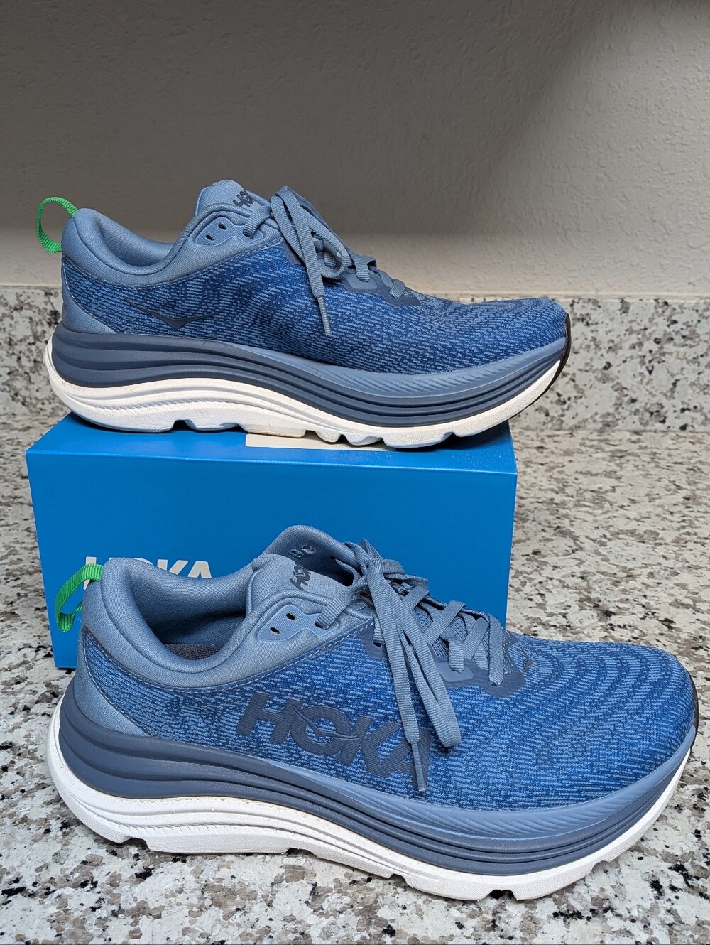 Men's Hoka One Gaviota 5 Running Shoes Sz 9.5 D With Box